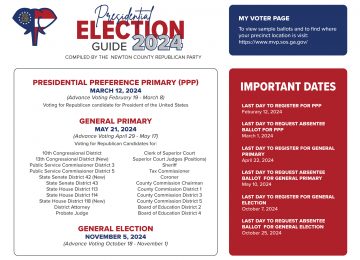 2024 NEWTON COUNTY ELECTION GUIDE
